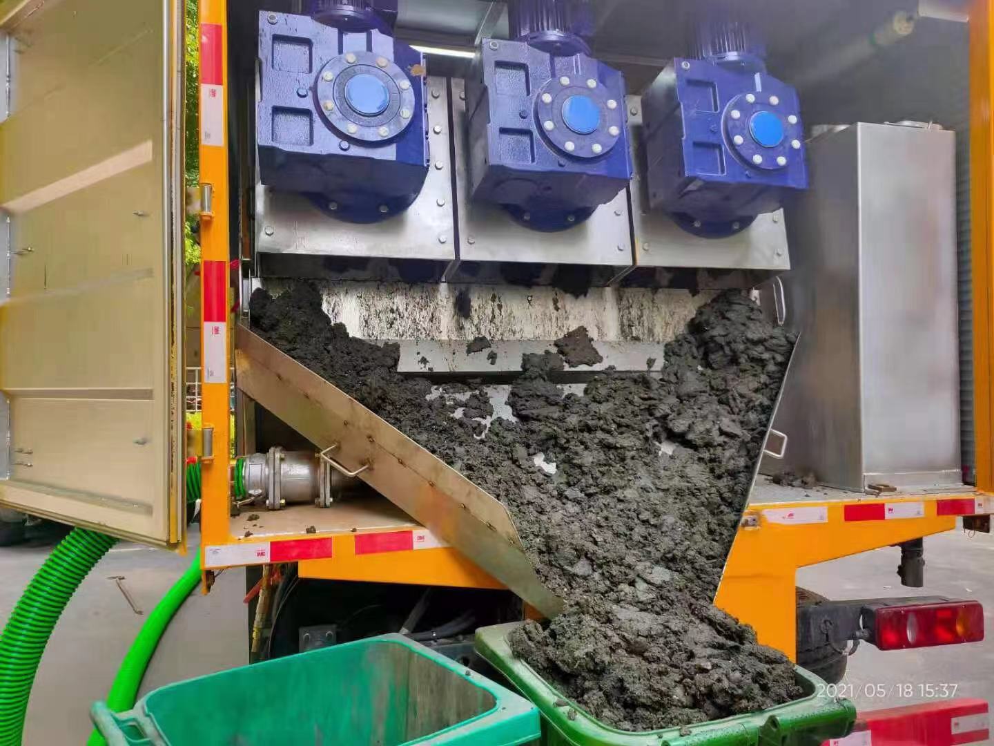 白沙化粪池清掏城市维护站-泥浆净化干湿分离处理